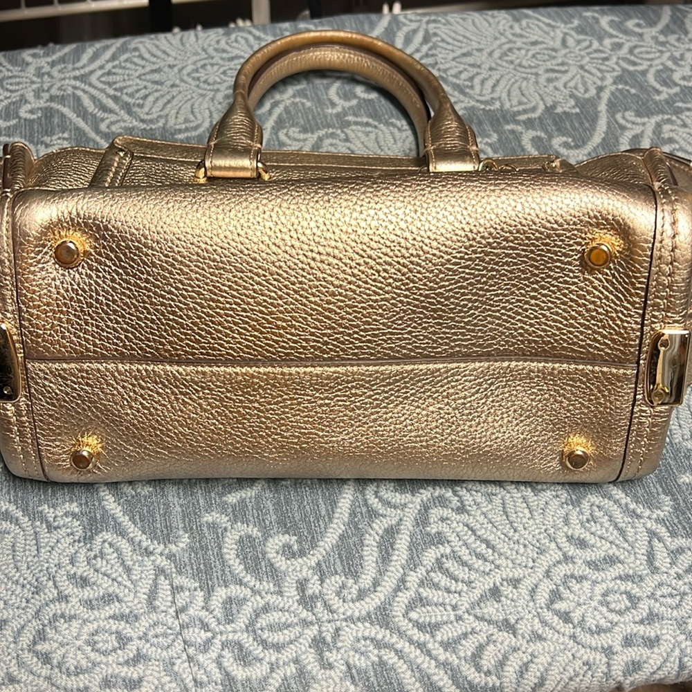 Gold coach Purse